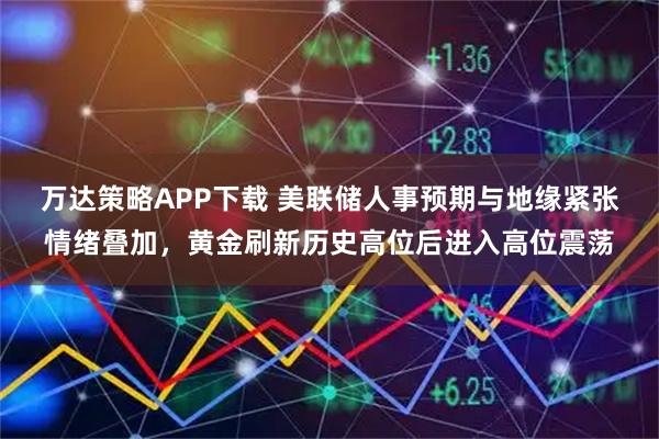 万达策略APP下载 美联储人事预期与地缘紧张情绪叠加，黄金刷新历史高位后进入高位震荡